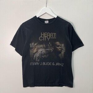 No Brand Men's Black and Grey T-shirt